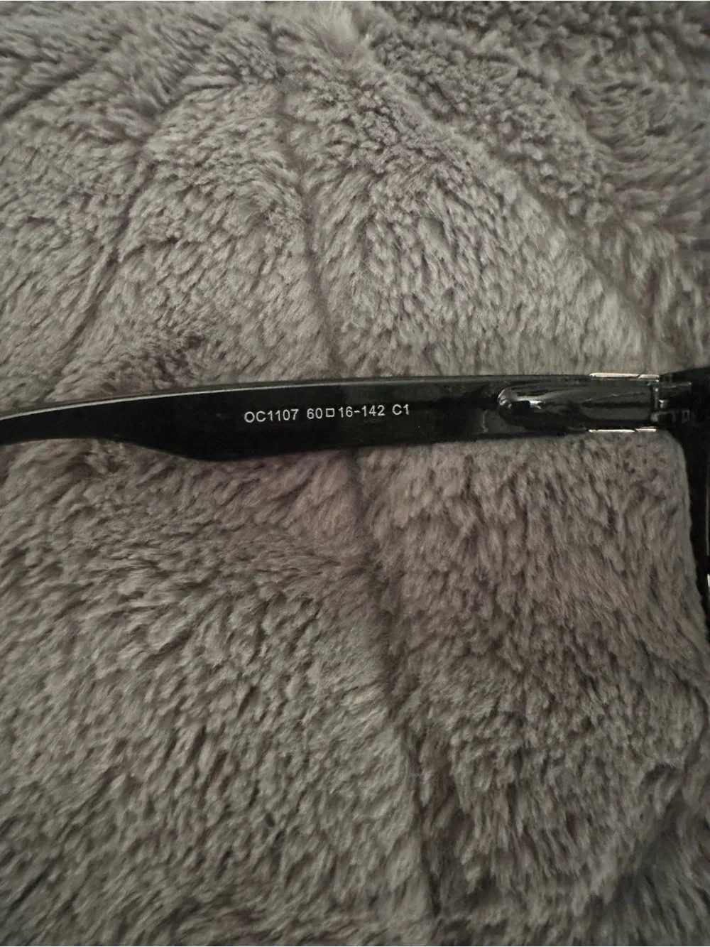 Occi Chiari Black Sunglasses with Red Cleaning Cloth